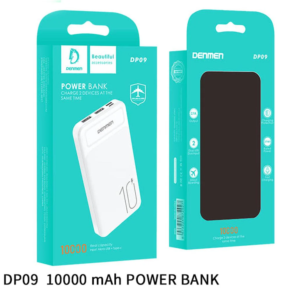 Denmen Power Bank 10k