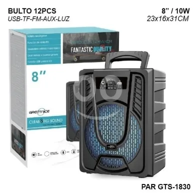 GTS Speaker 8" Wireless