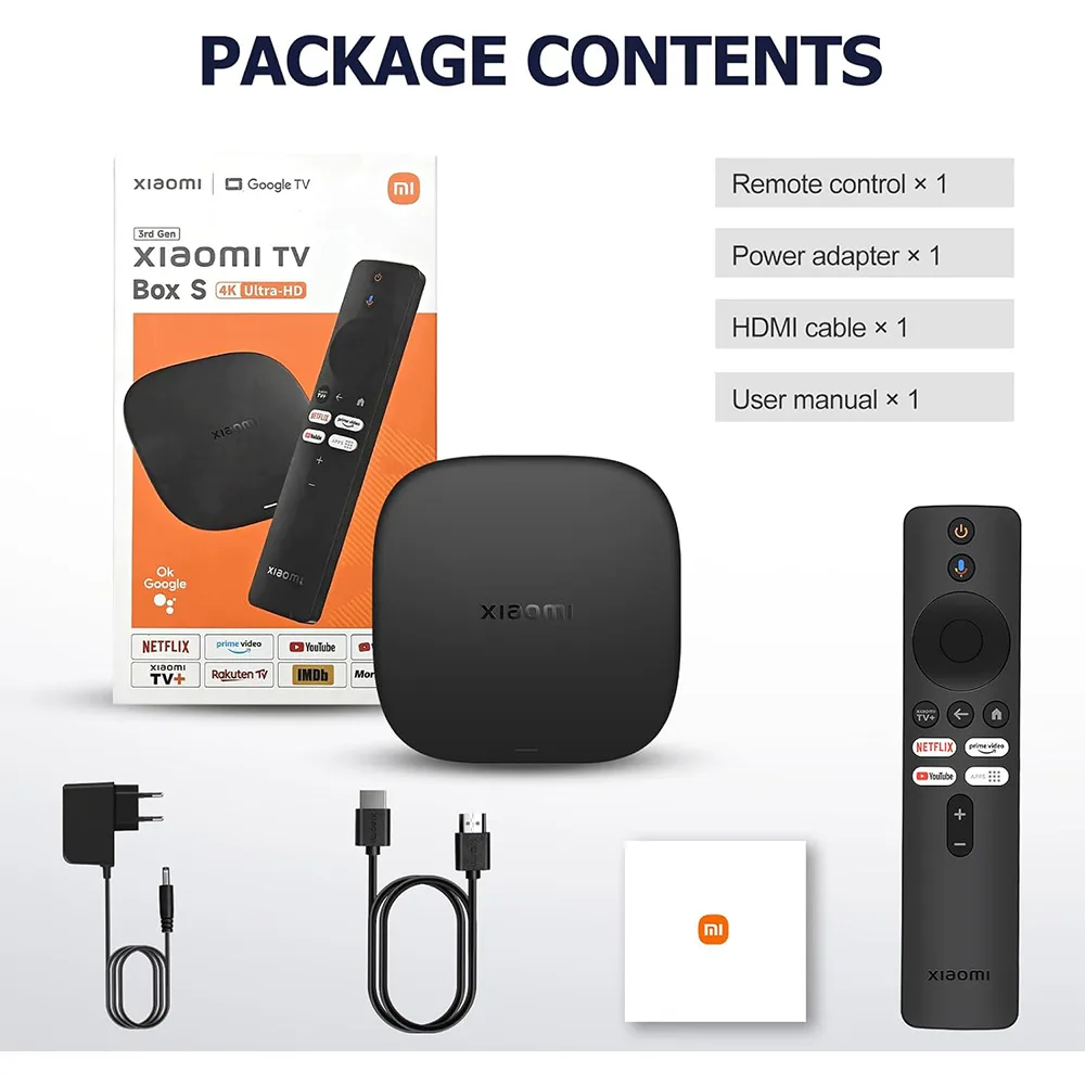 Xiaomi tv box S 3rd gen