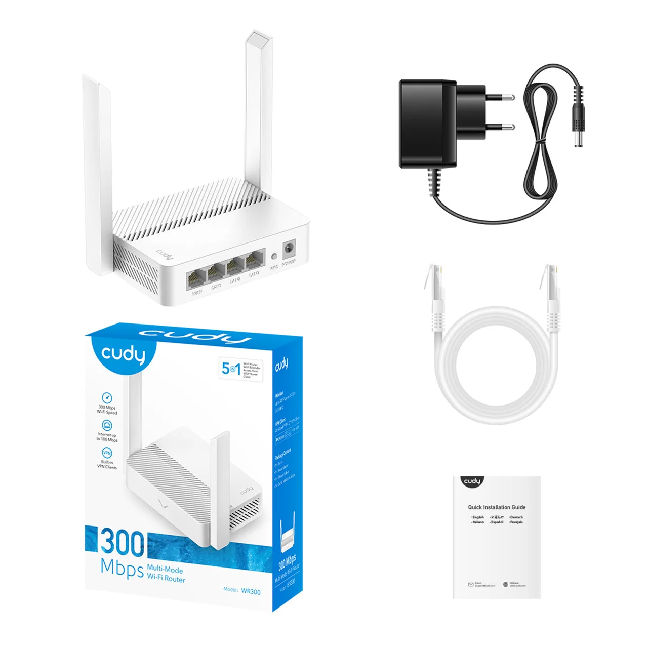cudy wr300 wifi router