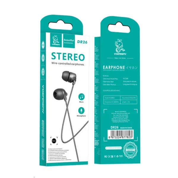 Denem earphone dr26