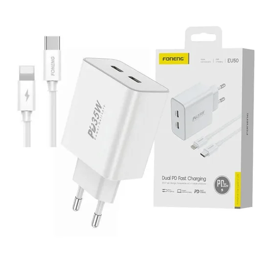 Foneng type-c lightning charger