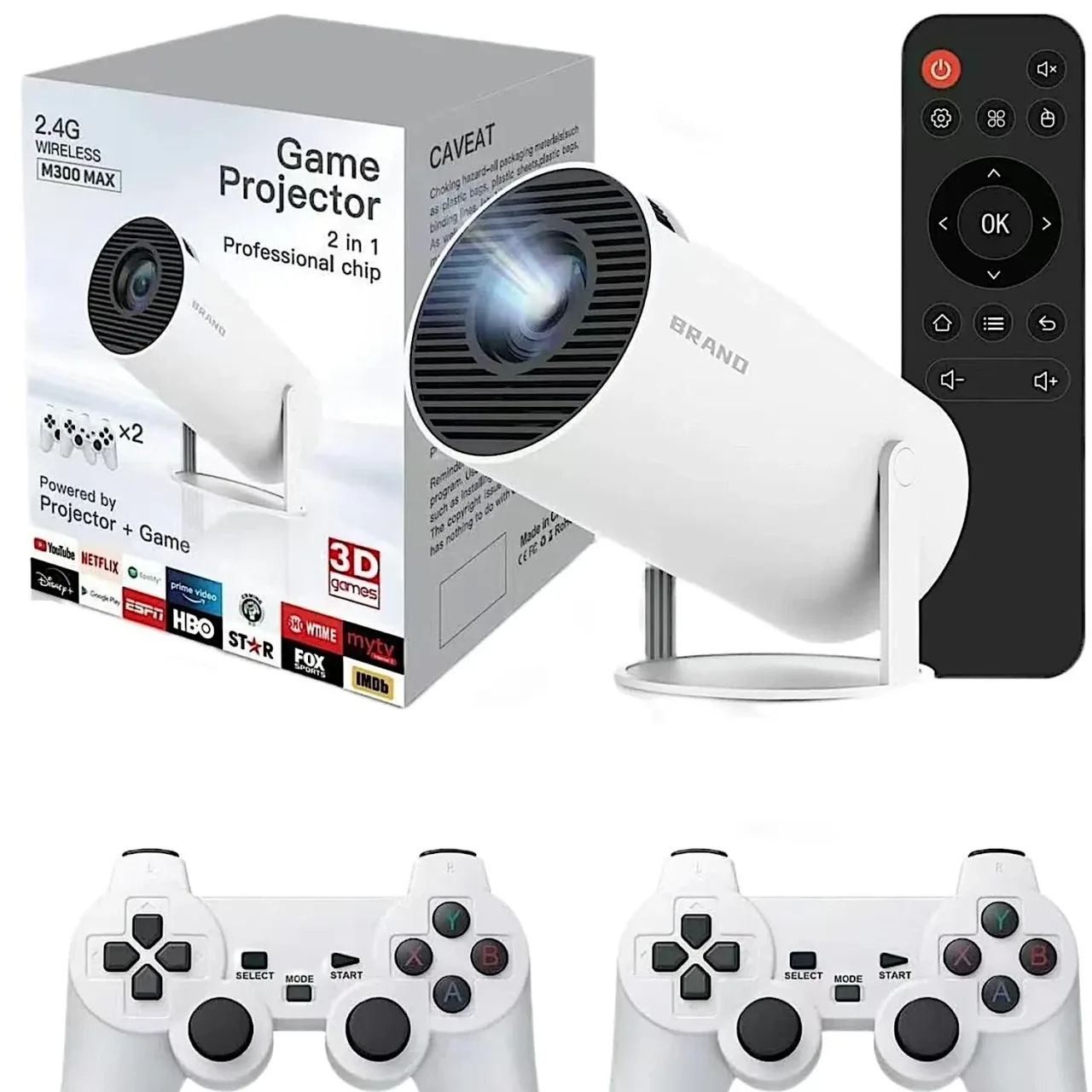 2.4g Wireless Game Projector