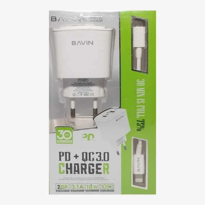 Bavin charger type-c lightning
