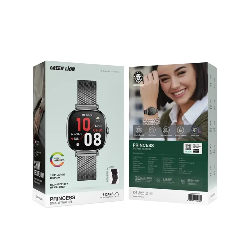 Green Lion Princess watch